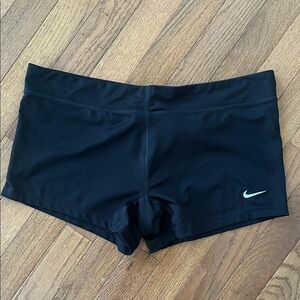 Nike Women's Black Athletic Shorts - spandex